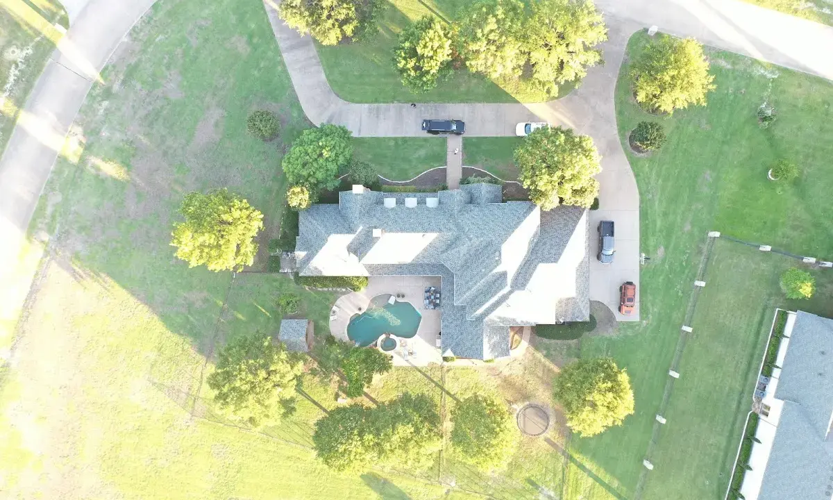 New shingle roof installation on a home in Durant